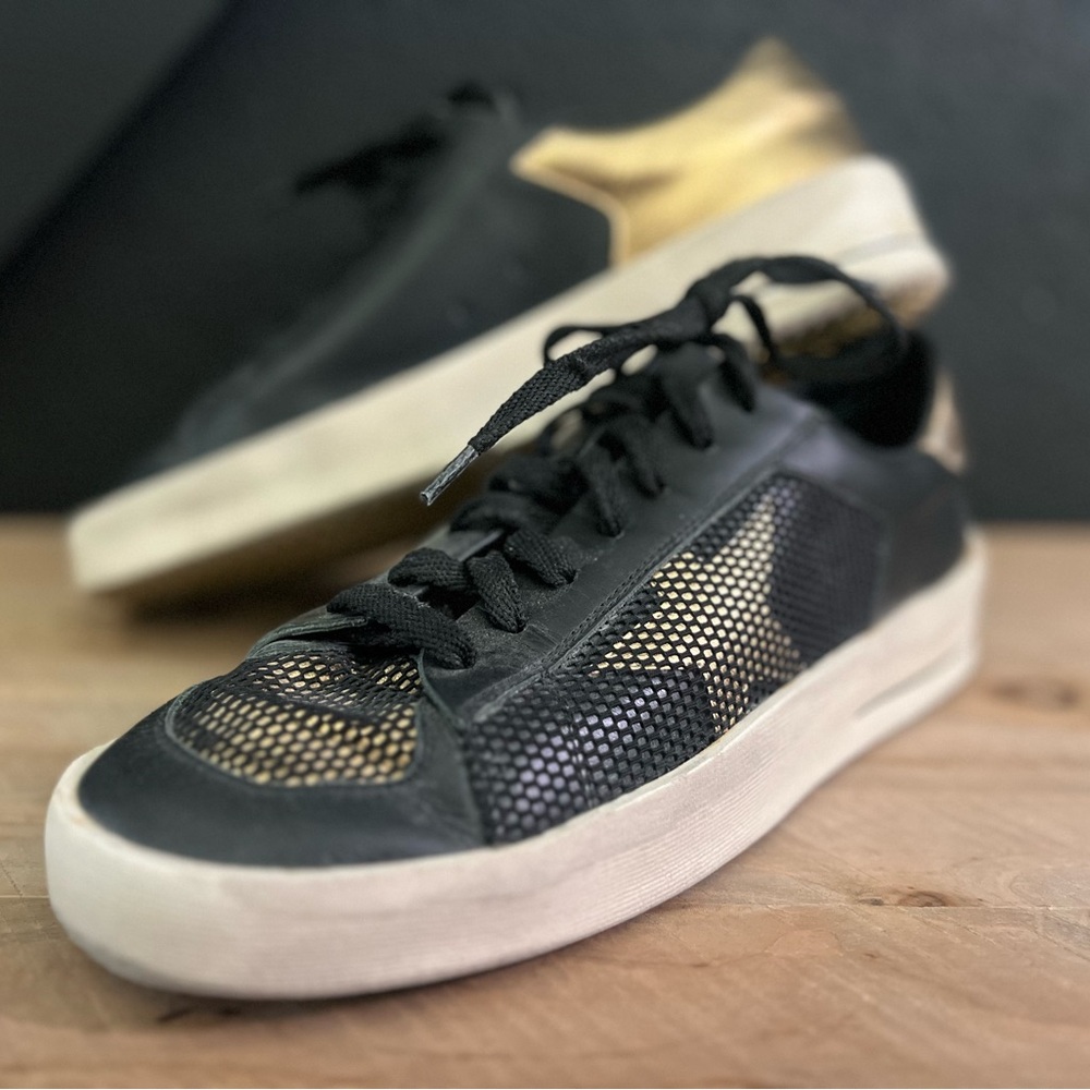 GoldenGoose Stardan Sneakers gold and black - Picture 4 of 8